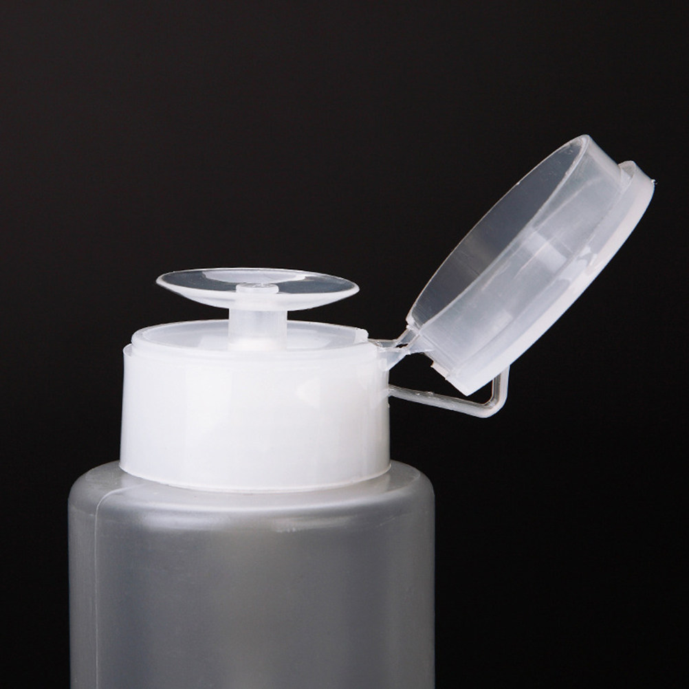 Reusable Bottle - 4Pcs Press Pump Bottle Nail Polish