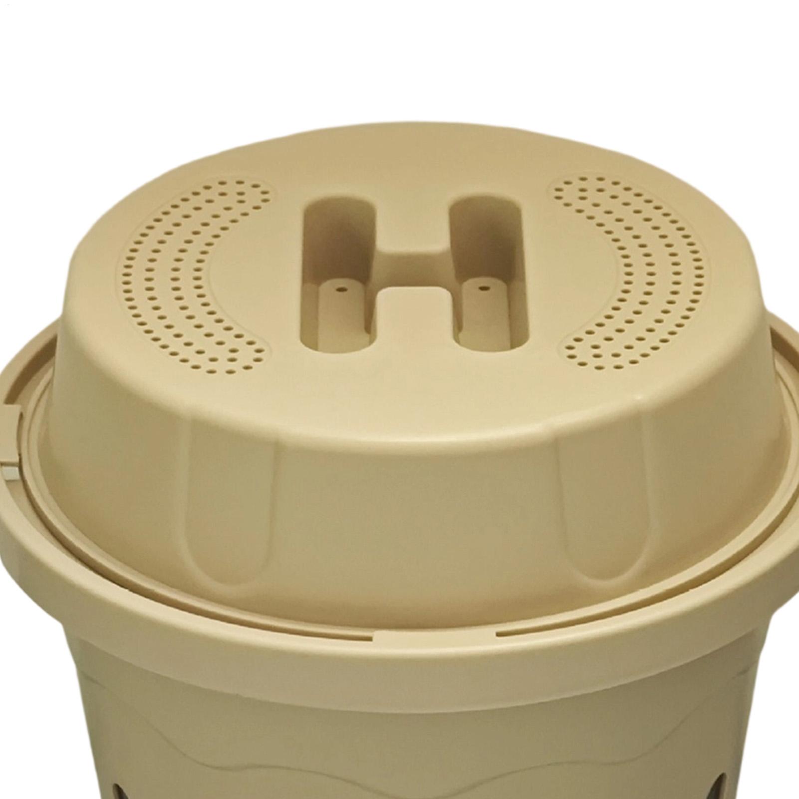 Compost Bin - Inground Worm Composter With Ventilation Holes