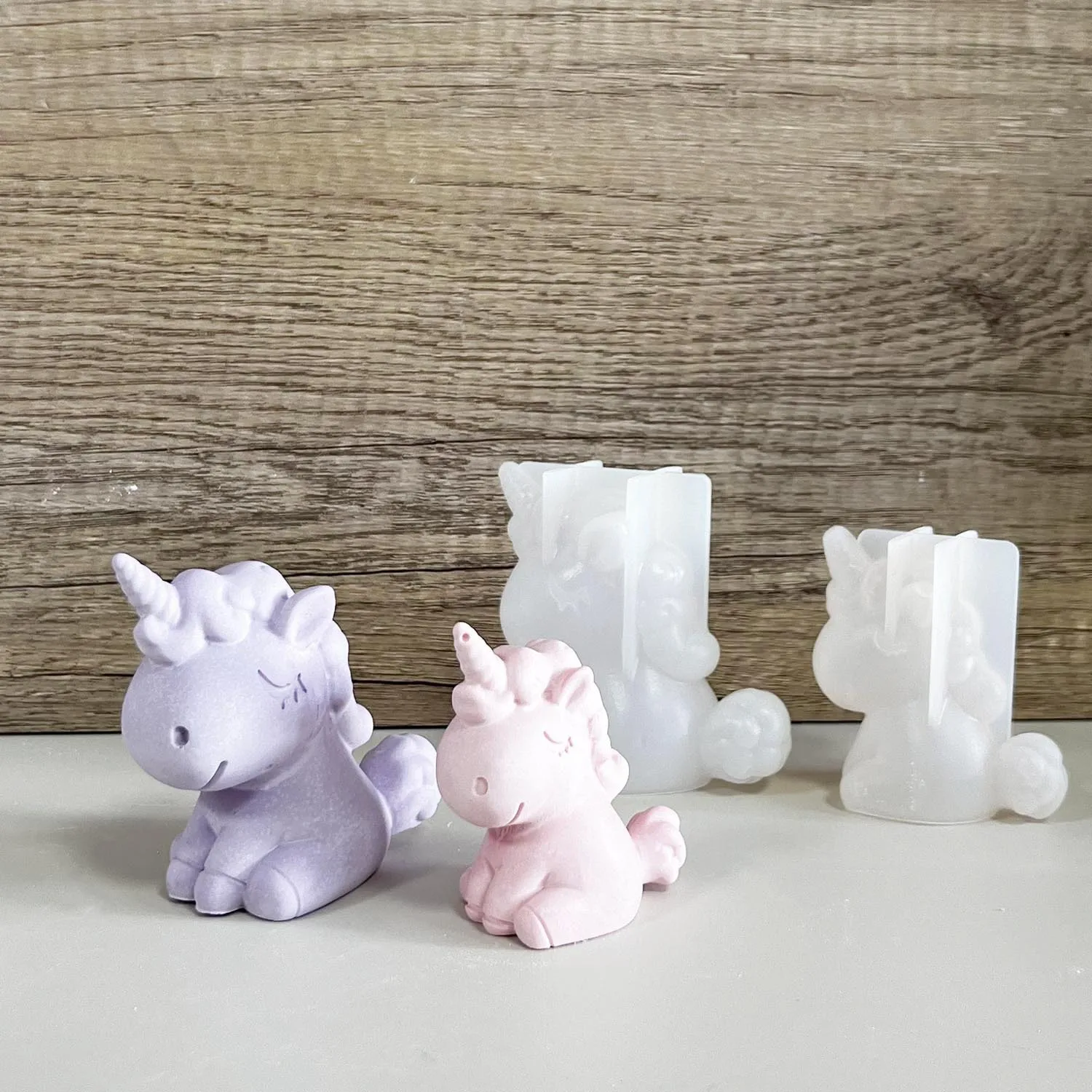 Eco Soap - 3D Geometric Silicone Unicorn Cat Deer