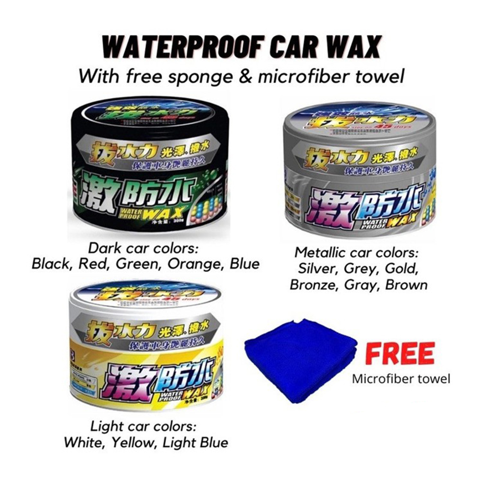 Beeswax Wrap - Car Wax Polishing Paste Crystal Hard