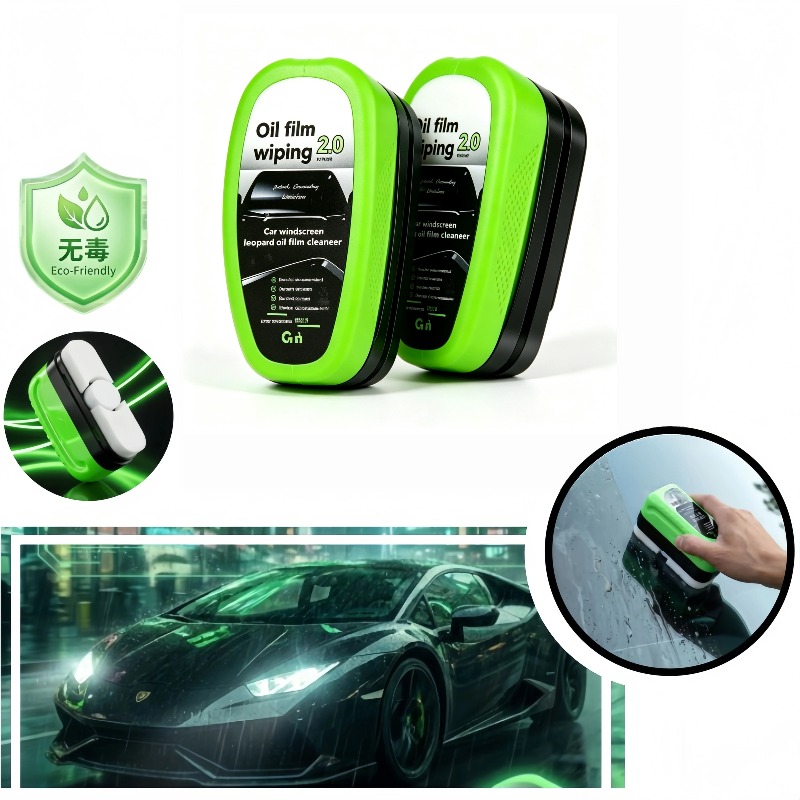 Eco Sponge - Non Toxic Car Glass Oil Film