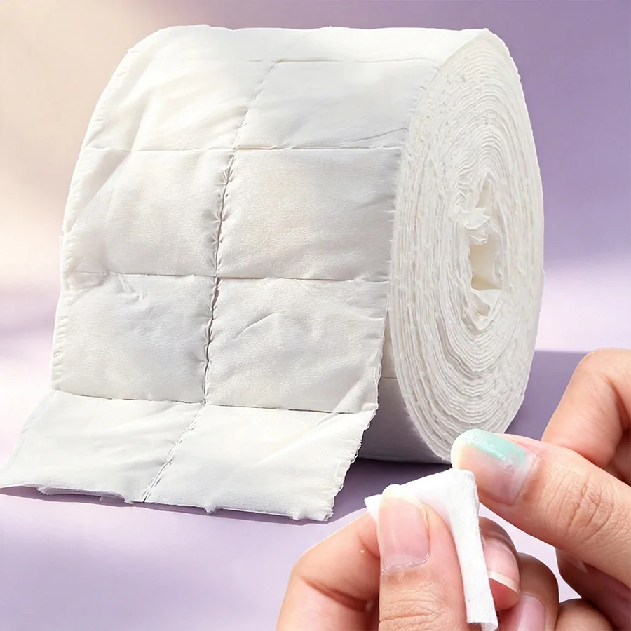 Eco Sponge - 300/500Pcs Roll Lint Free Cotton Nail
