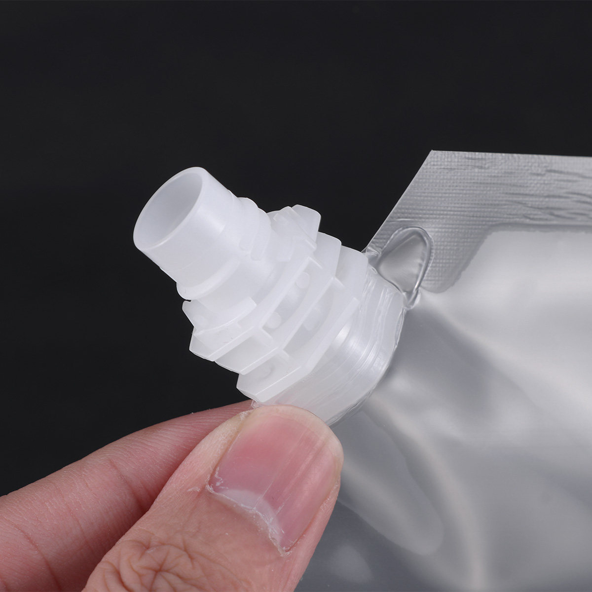 Reusable Bottle - 6Pcs Clear Plastic Drinks Flasks Reusable