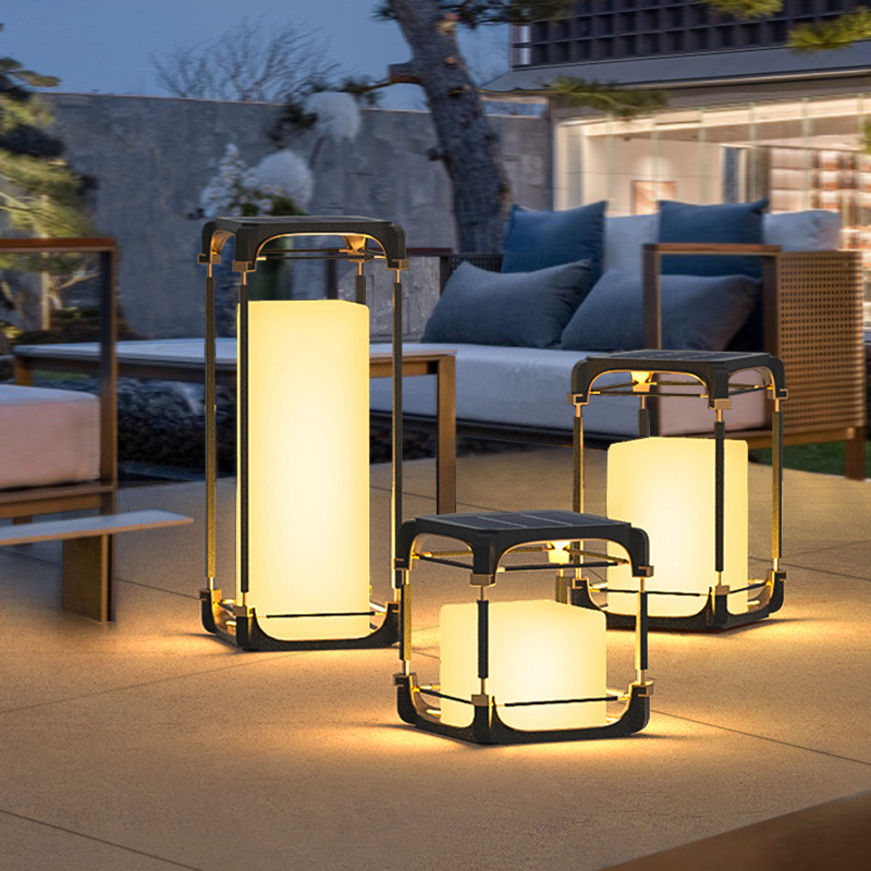 Solar Garden Light - Luminous Floor Lamp Courtyard Solar LED