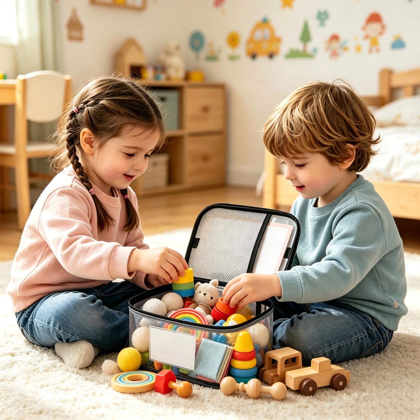 Clear Toy Storage Bags 6 Piece - Reusable Bag 评论和价格