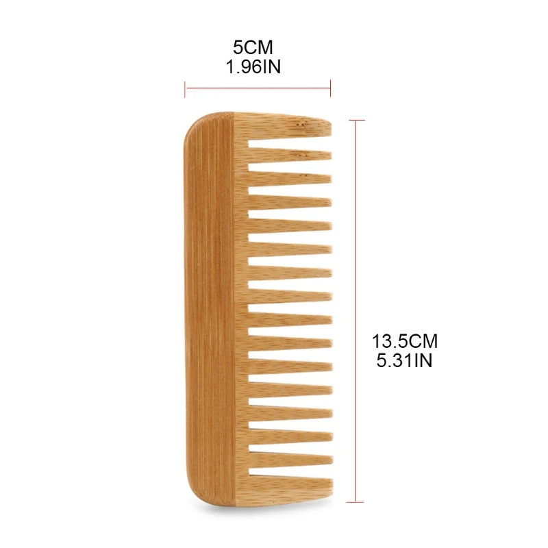 Natural Bamboo Wide Toothed Co - Bamboo Toothbrush 评论和价格