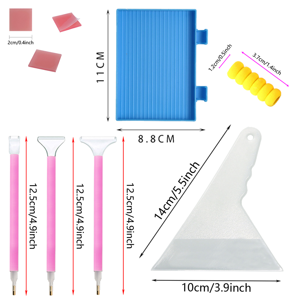 Diamond Painting Tools Kit wit - Beeswax Wrap 评论和价格