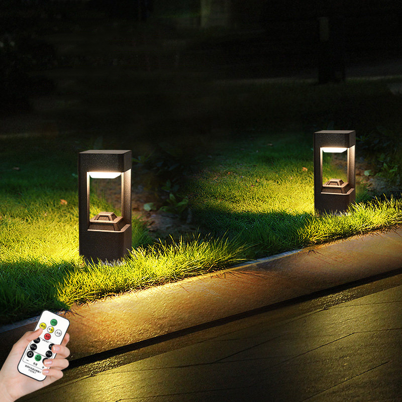 Luminous floor lamp courtyard  - Solar Garden Light 评论和价格