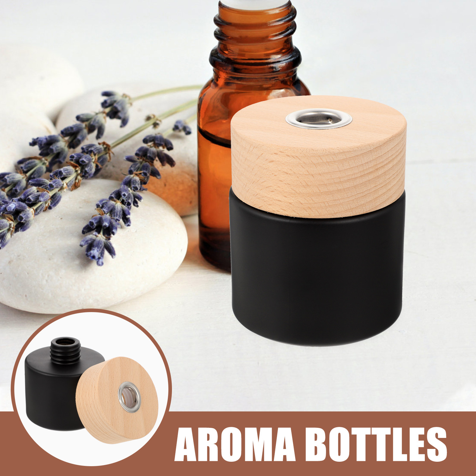 Cylinder Refillable Glass Diff - Reusable Bottle 评论和价格