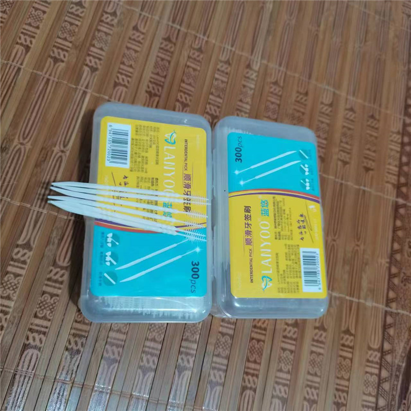 300 Pcs/bag Double-end Tooth S - Bamboo Toothbrush 评论和价格