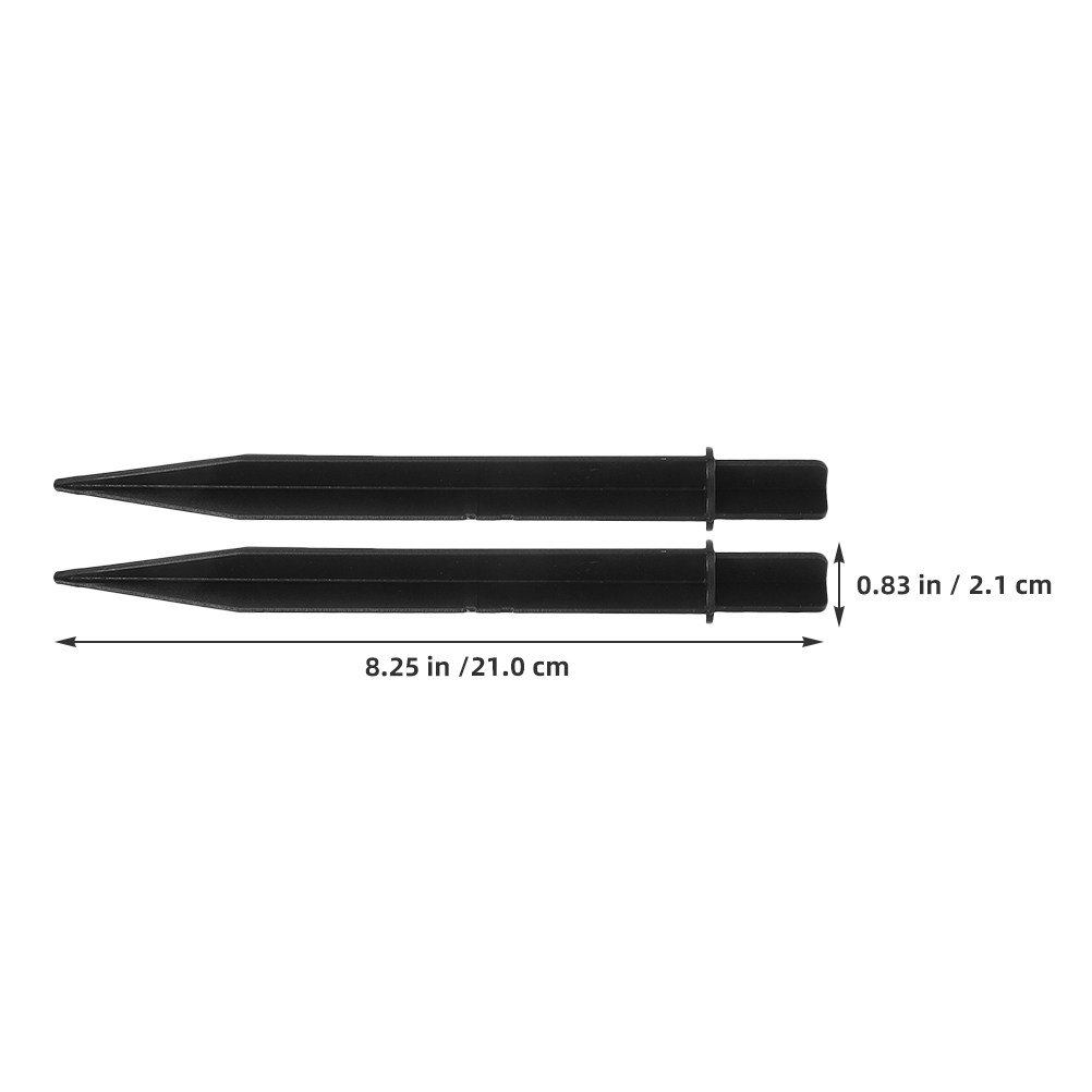 15Pcs Black Ground Stakes for  - Solar Garden Light 评论和价格
