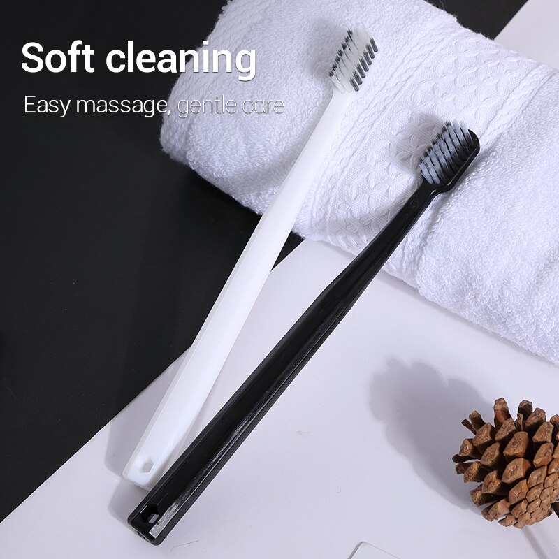 10PC Bamboo Charcoal Brush Sil - Bamboo Toothbrush 评论和价格