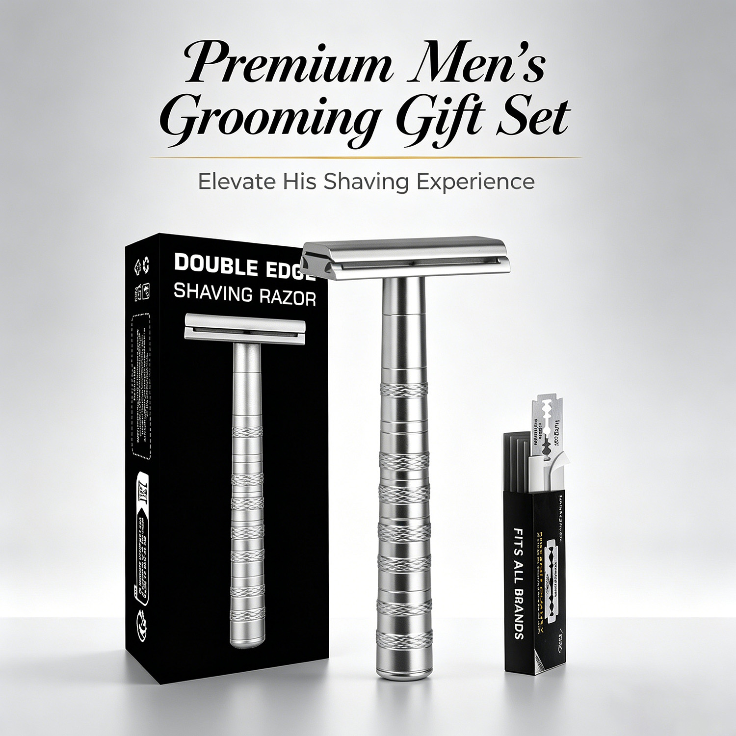 Double Edge Safety Razor with  - Safety Razor Handle 评论和价格