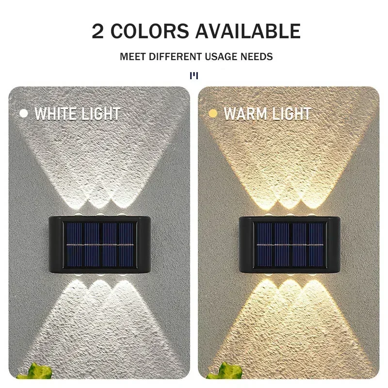 COB Solar Wall Lamp Outdoor Wa - Solar Garden Light 评论和价格