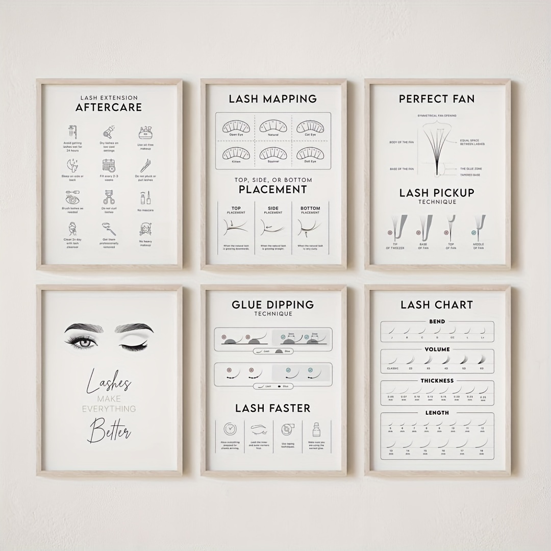 6pcs/set of Eyelash Extension  - Sustainable Living Guide 评论和价格