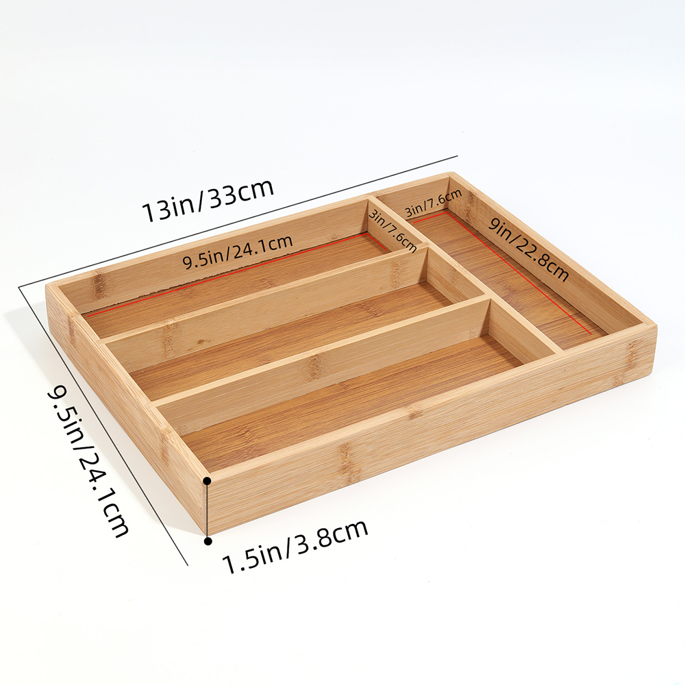 Bamboo Cutlery Divide Storage  - Bamboo Cutlery 评论和价格