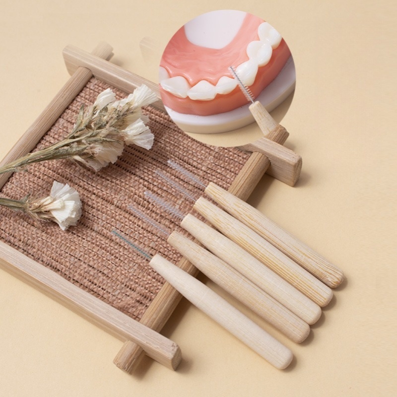 2 PCS Bamboo Interdental Brush - Bamboo Toothbrush 评论和价格