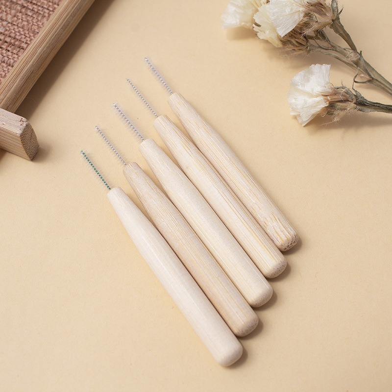 2 PCS Bamboo Interdental Brush - Bamboo Toothbrush 评论和价格