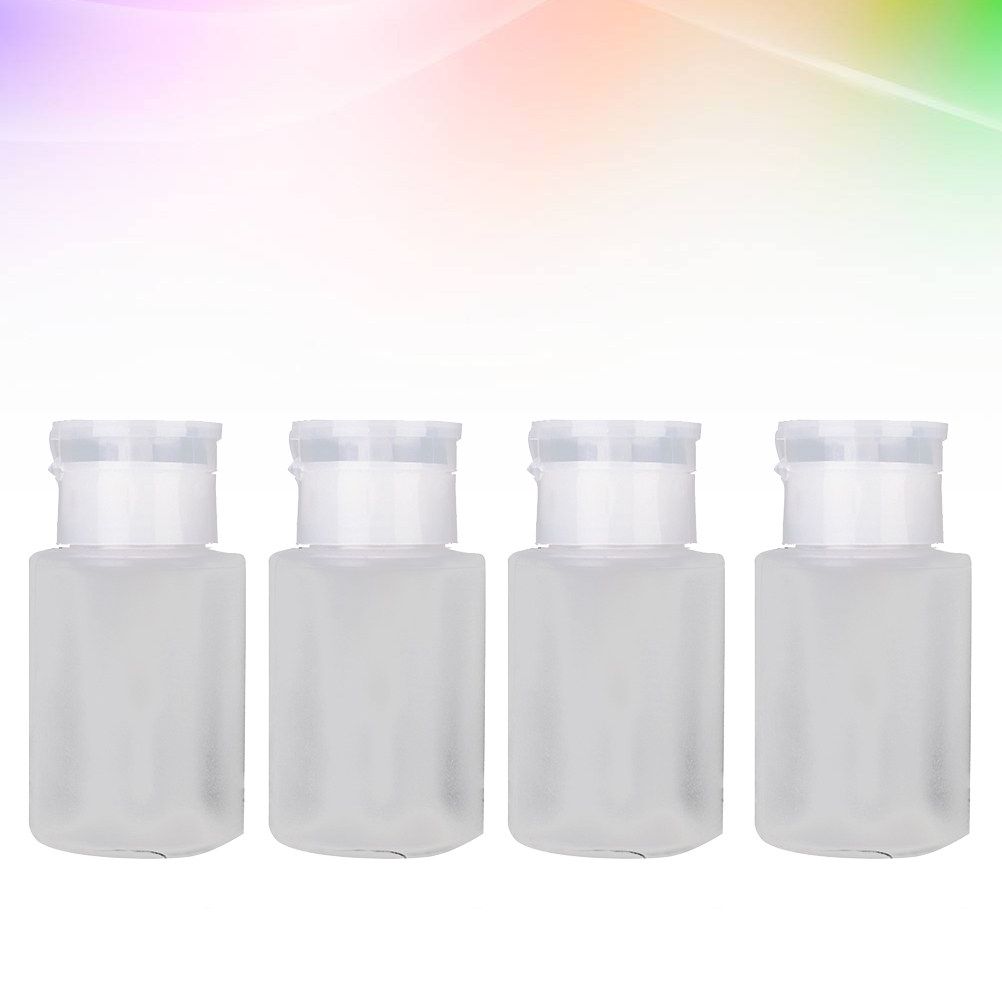 4Pcs Press Pump Bottle Nail Po - Reusable Bottle 评论和价格