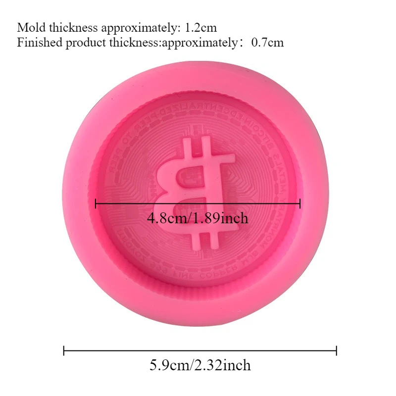 1/3Pcs Currency Logo Soap Sili - Eco Soap 评论和价格