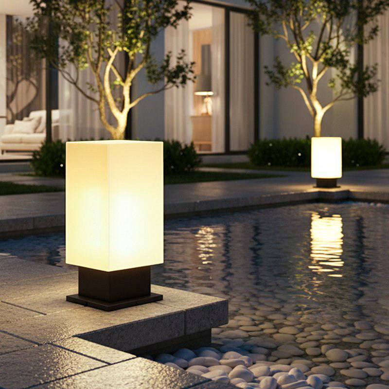 Luminous floor lamp courtyard  - Solar Garden Light 评论和价格