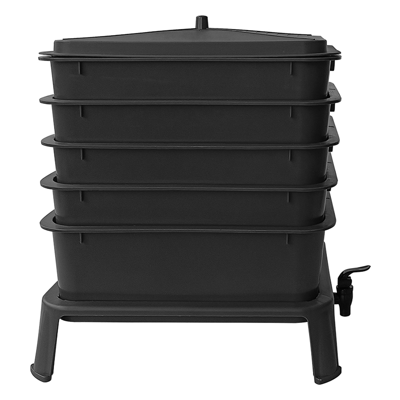 Heavy Duty 50L 5-Tray Worm Far - Compost Bin 评论和价格