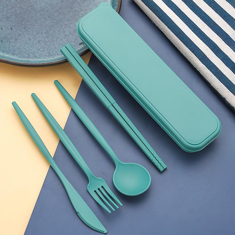 4-piece Portable Utensils Heal - Bamboo Cutlery 评论和价格