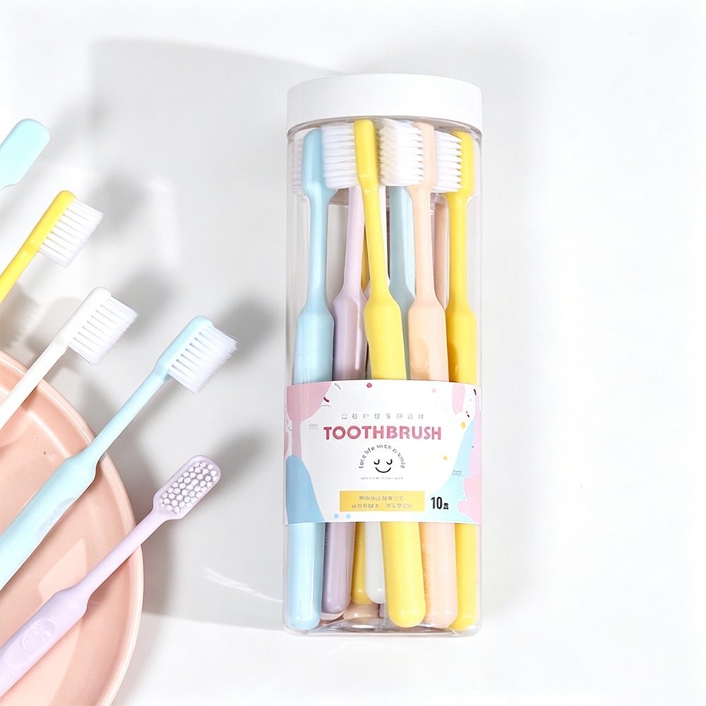 Large Capacity Bucket Toothbru - Bamboo Toothbrush 评论和价格