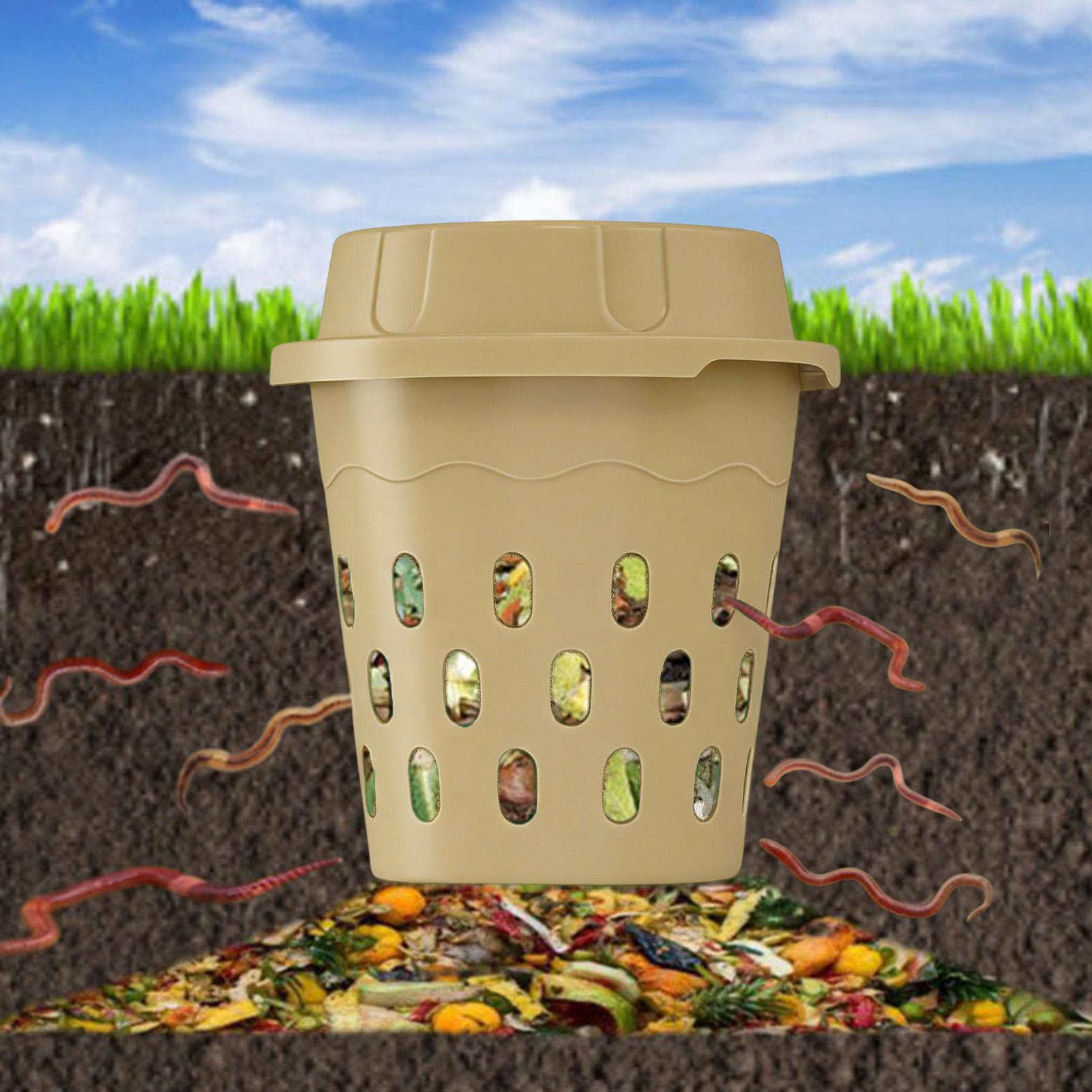 Inground Worm Composter With V - Compost Bin 评论和价格