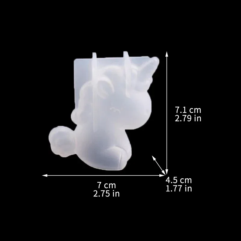 3D Geometric Silicone Unicorn  - Eco Soap 评论和价格