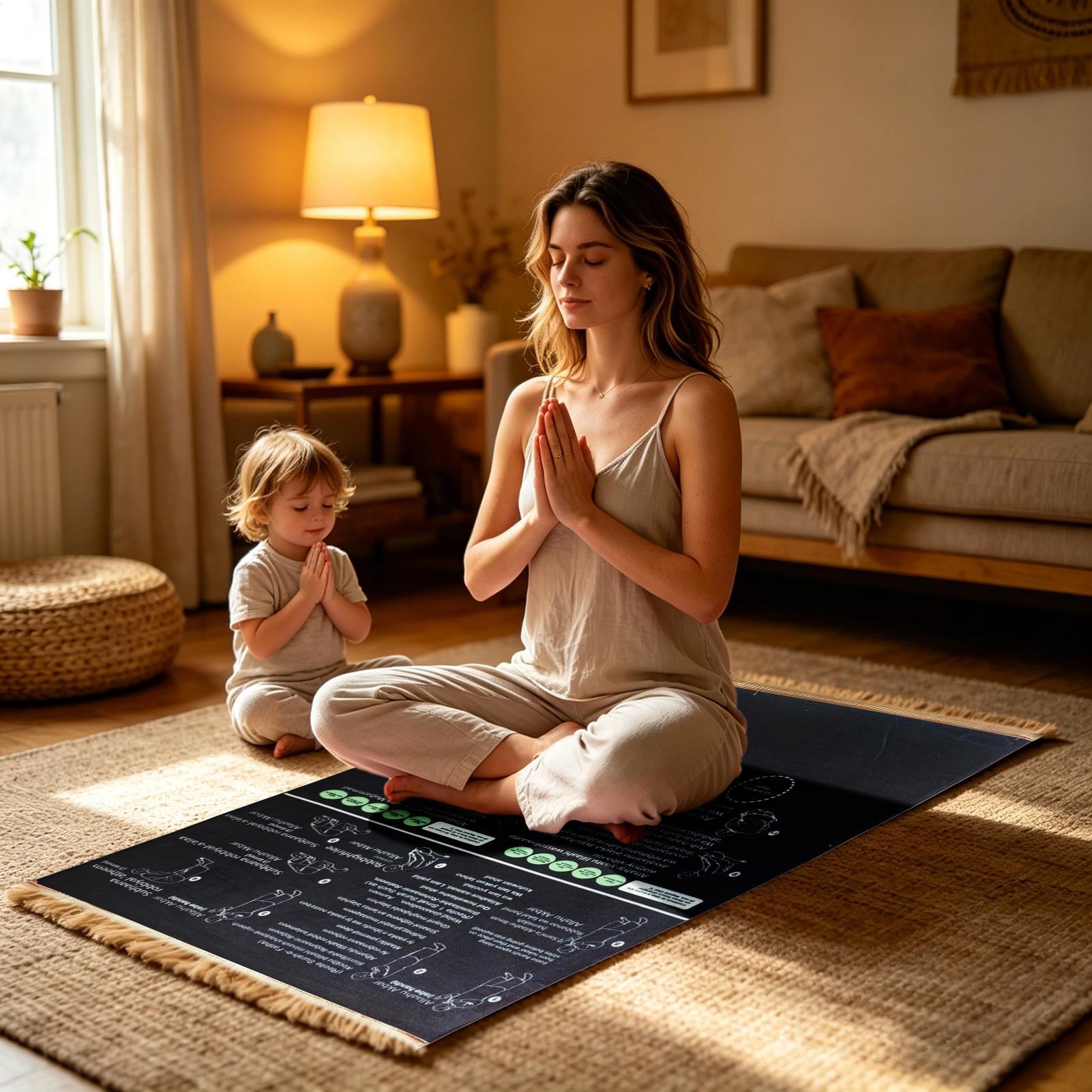 Praying Mat 50x90cm Soft Guide - Sustainable Living Guide 评论和价格