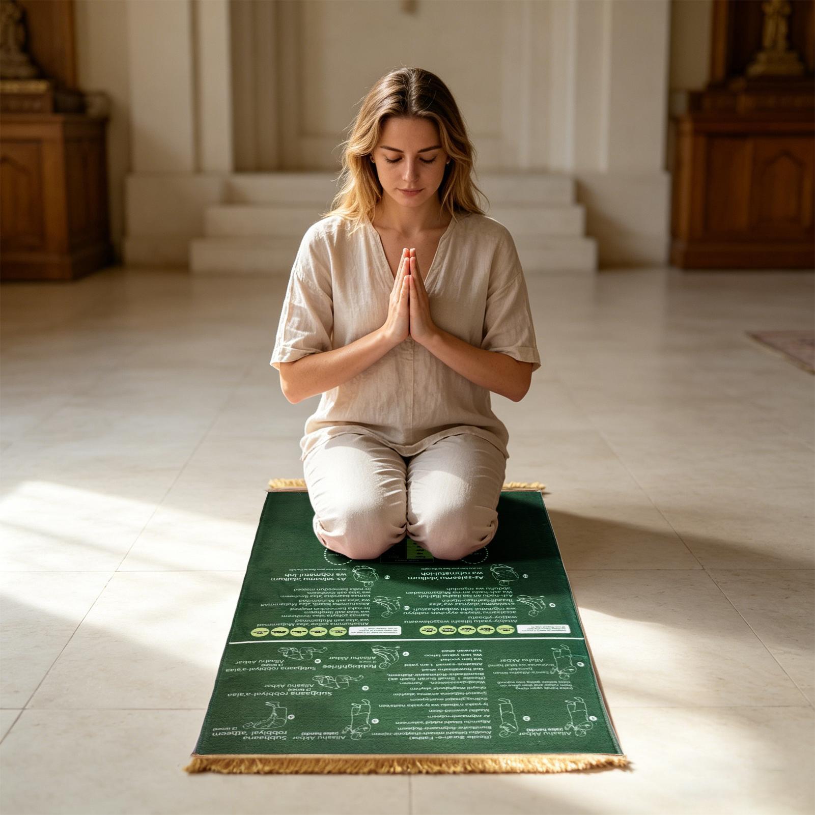 Praying Mat 50x90cm Soft Guide - Sustainable Living Guide 评论和价格