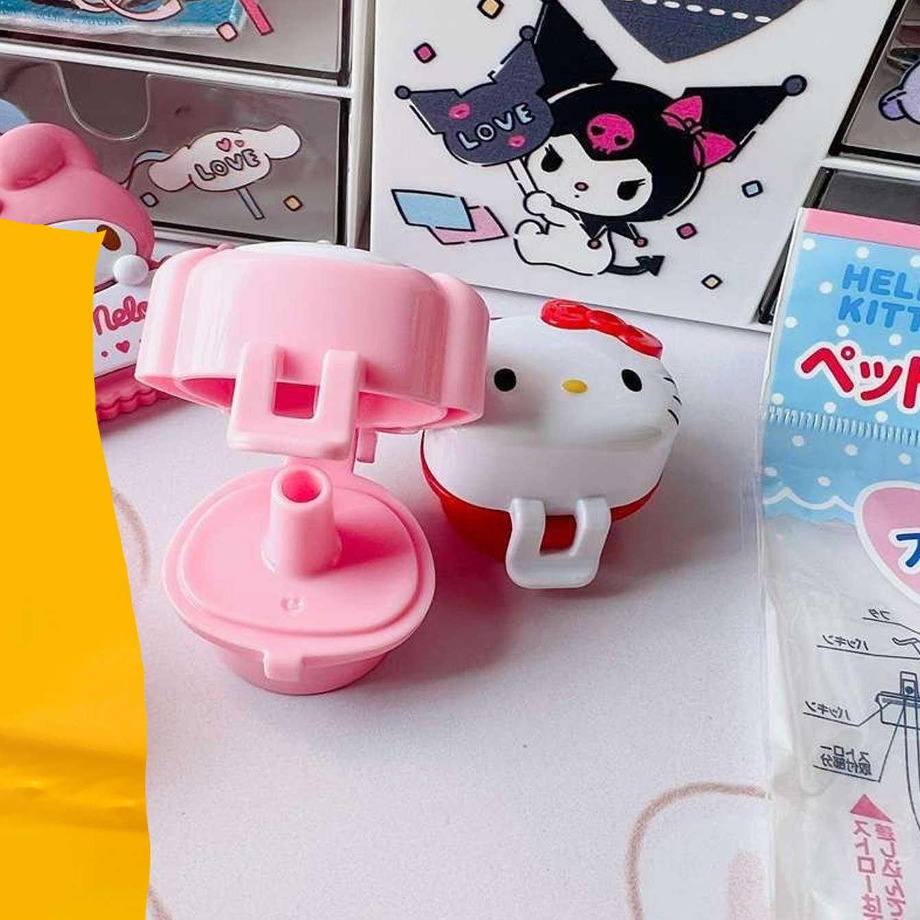 Hello Kitty & My Melody Reusab - Reusable Straw 评论和价格