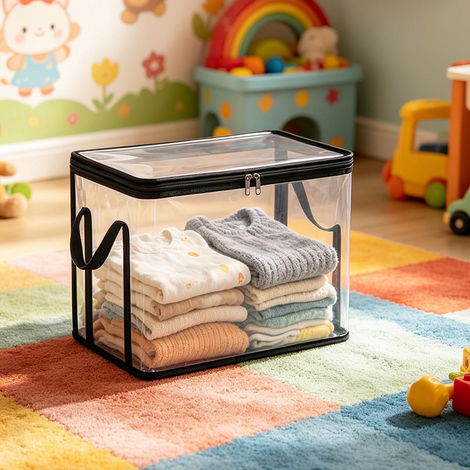 Toy Storage Bag Transparent Or - Reusable Bag 评论和价格