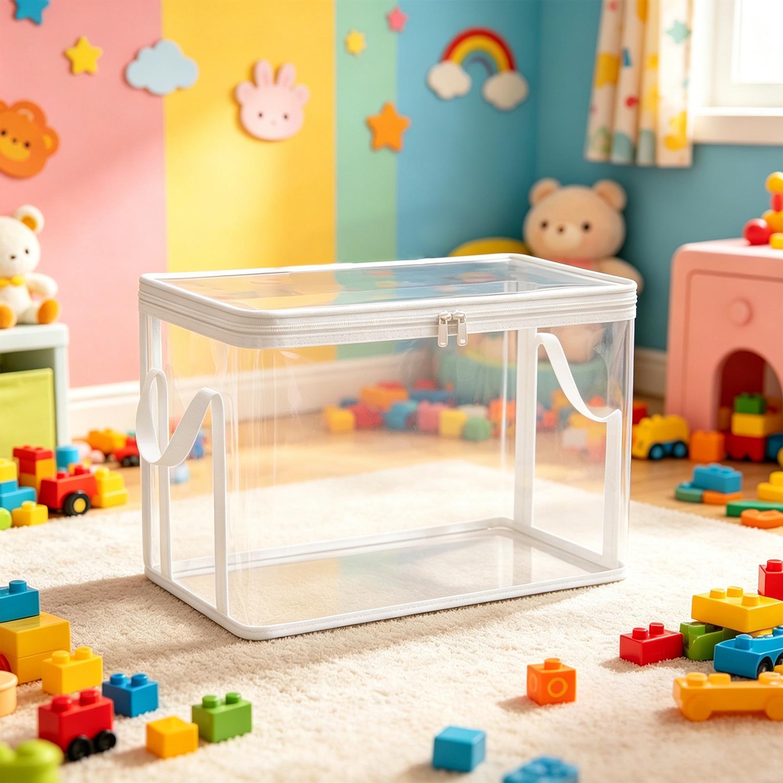 Toy Storage Bag Transparent Or - Reusable Bag 评论和价格