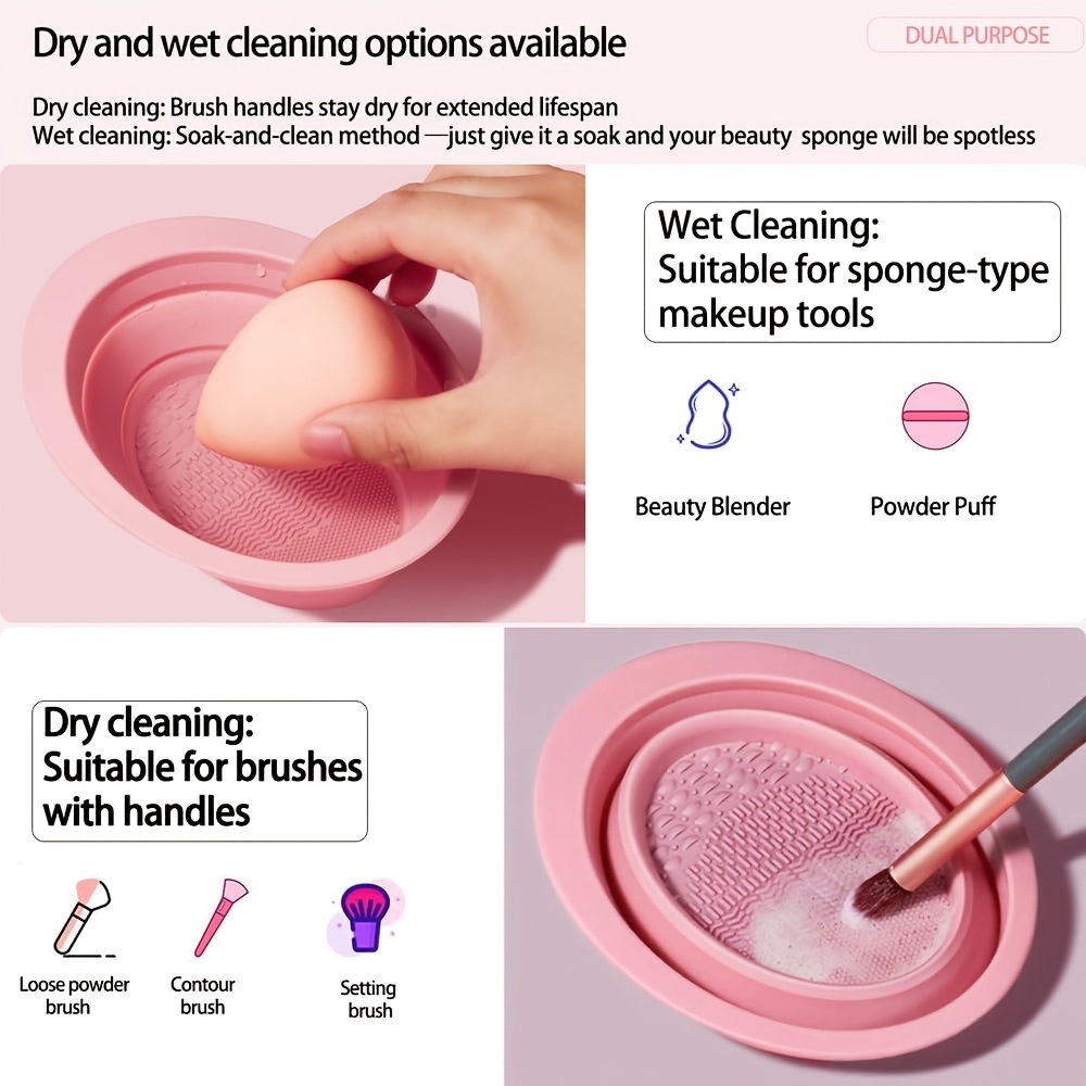 Foldable Silicone Makeup Brush - Eco Sponge 评论和价格