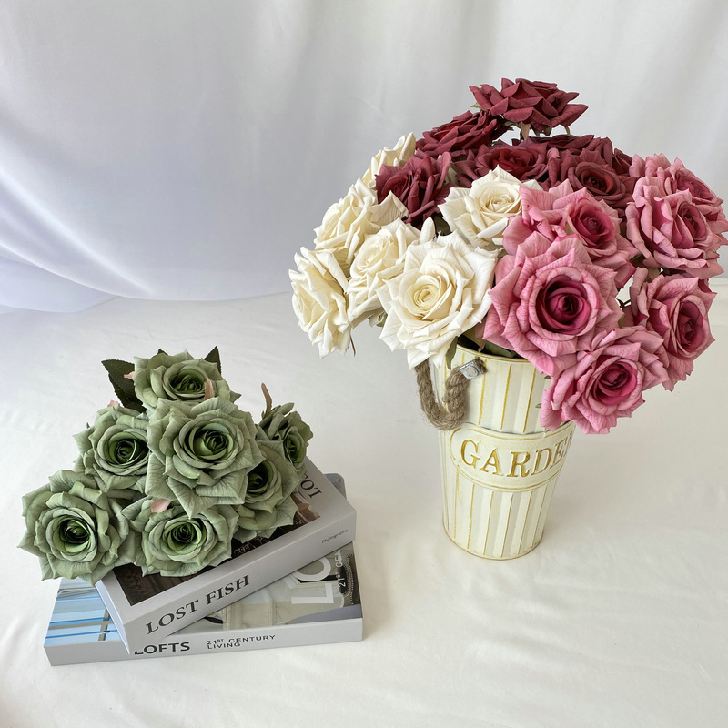 7 Head Artificial Diamond Rose - Sustainable Living Guide 评论和价格