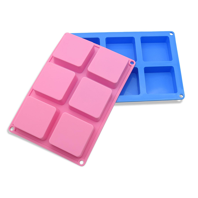 Square Soap Molds 6-Cavity Non - Eco Soap 评论和价格