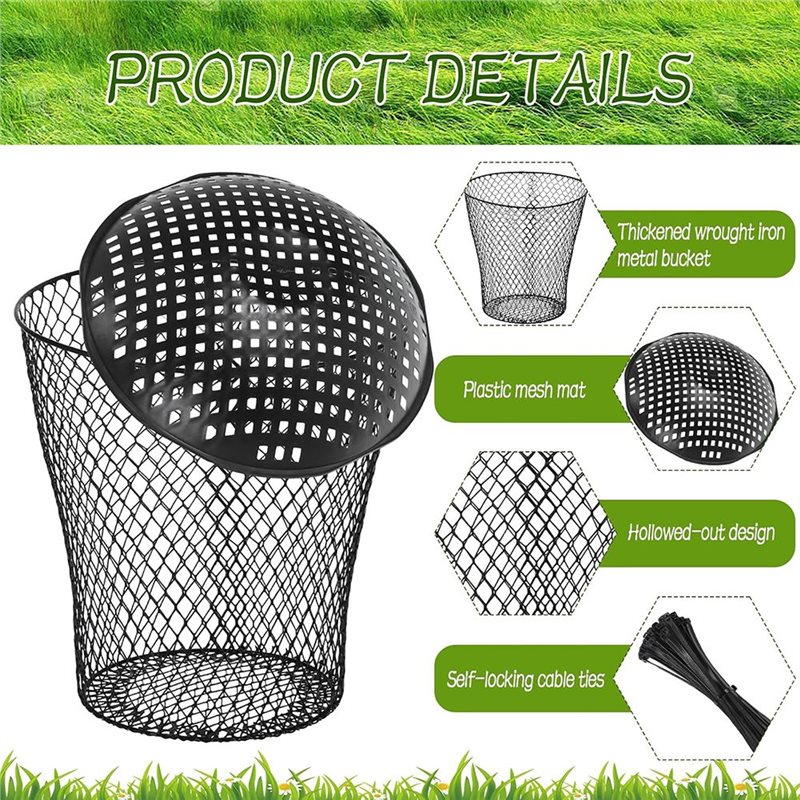 A27F-4 Pack Large Inground Wor - Compost Bin 评论和价格