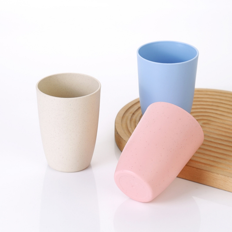 Wheat Straw Cups 6pcs Unbreaka - Reusable Straw 评论和价格