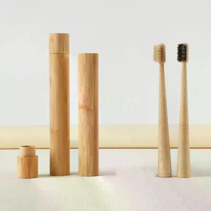 /ACR/1Pc/4Pcs Horse Bristle Ba - Bamboo Toothbrush 评论和价格