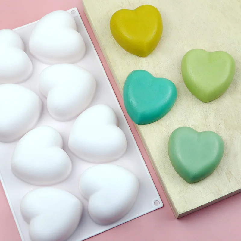 Love Heart Silicone Soap Mold  - Eco Soap 评论和价格