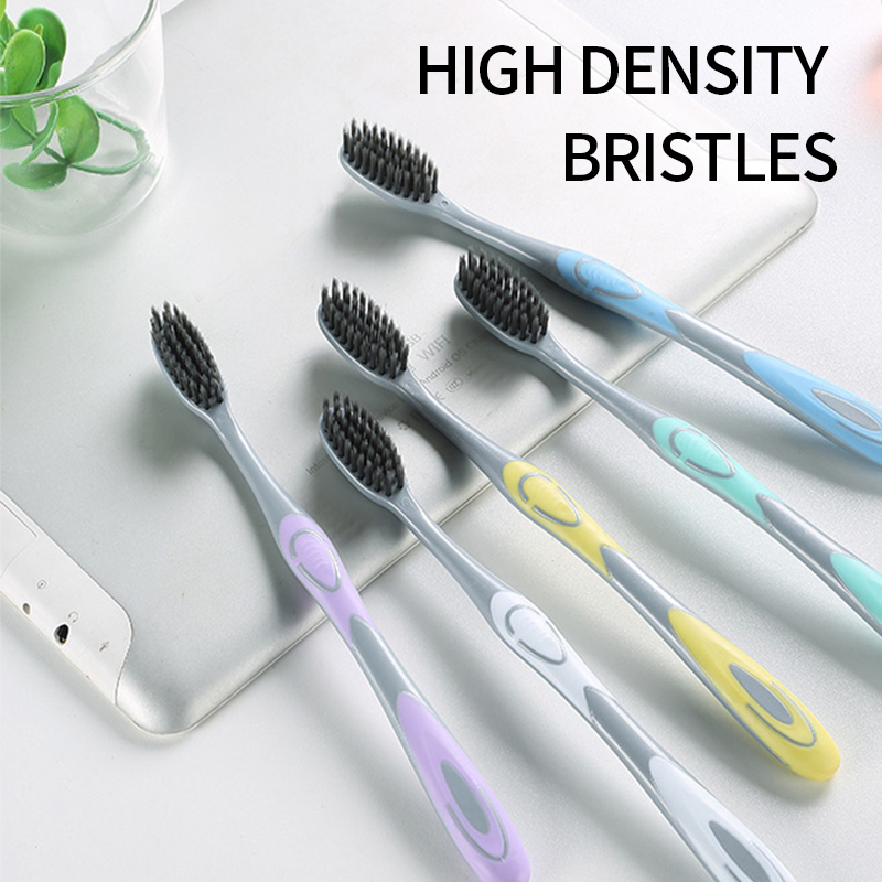 5/10pcs manual toothbrush with - Bamboo Toothbrush 评论和价格