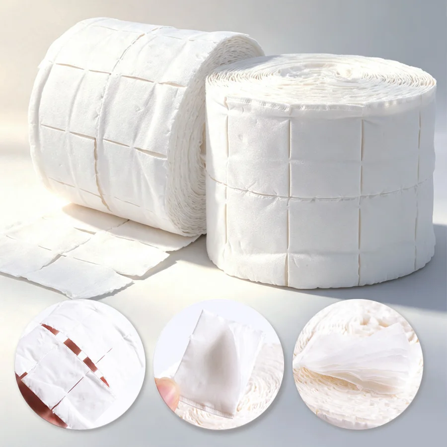 300/500Pcs Roll Lint Free Cott - Eco Sponge 评论和价格