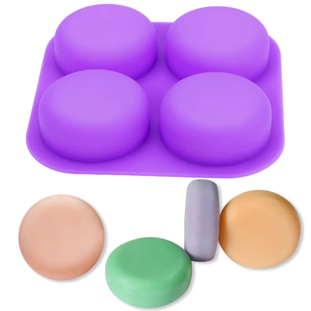 1-2 PCS 4 Cavity Reusable Roun - Eco Soap 评论和价格