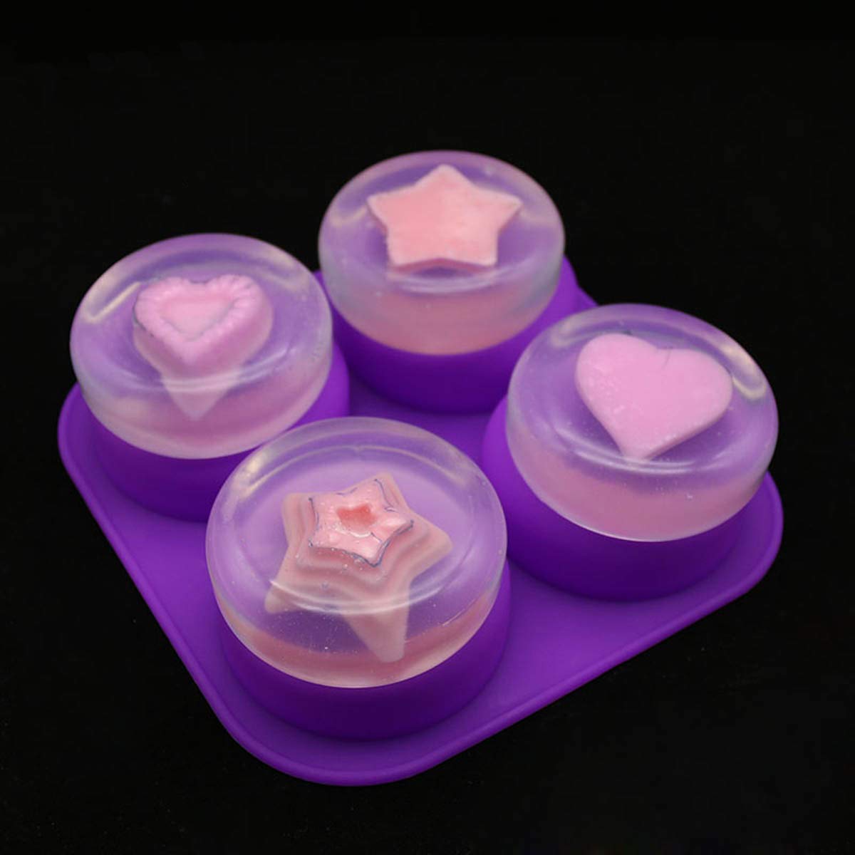 1-2 PCS 4 Cavity Reusable Roun - Eco Soap 评论和价格