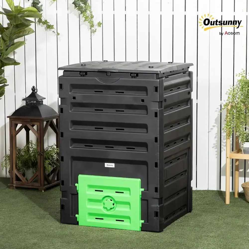 120 Gallon Large Capacity Gard - Compost Bin 评论和价格