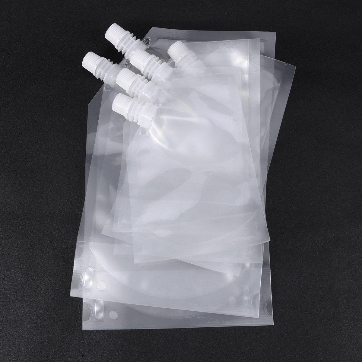 6Pcs Clear Plastic Drinks Flas - Reusable Bottle 评论和价格