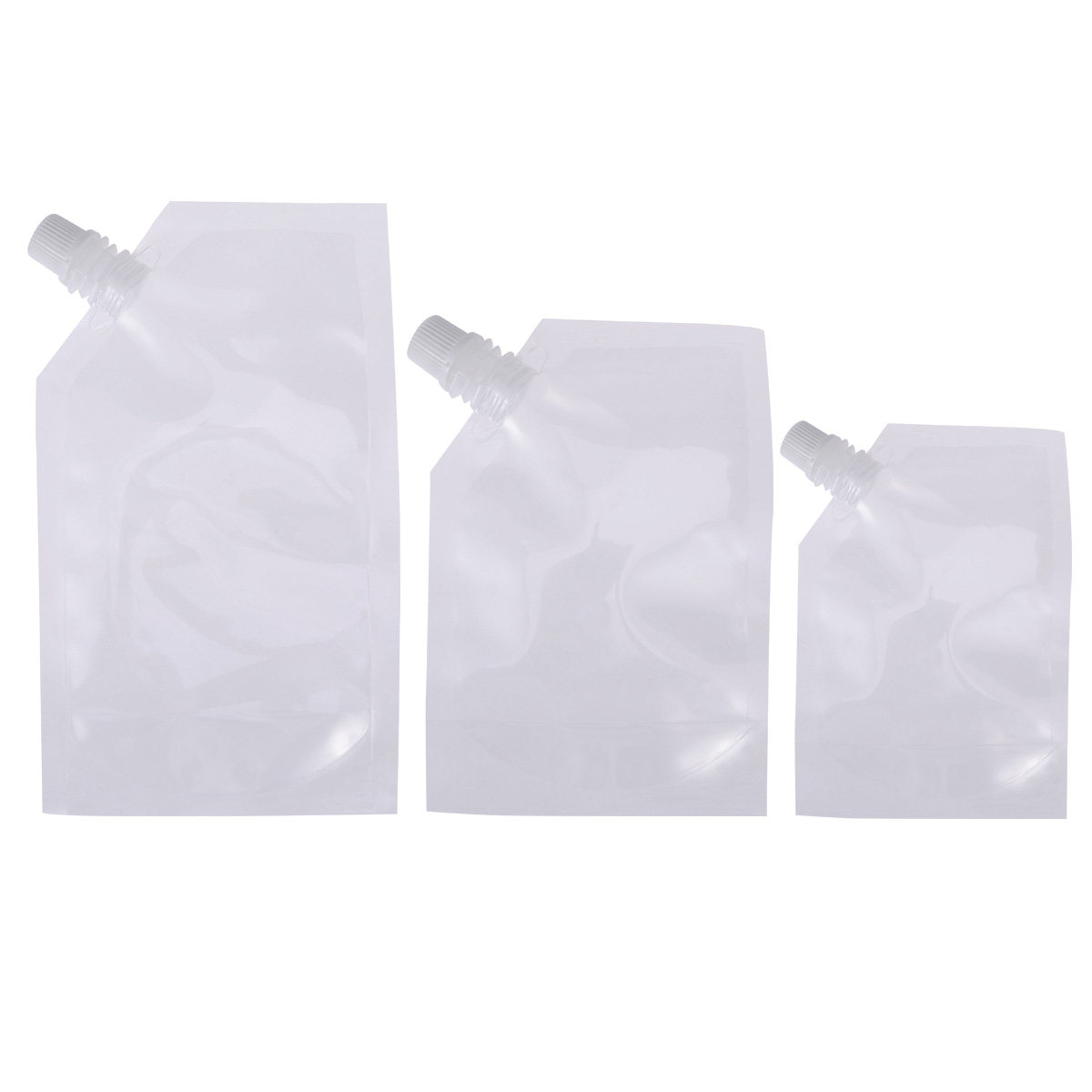 6Pcs Clear Plastic Drinks Flas - Reusable Bottle 评论和价格