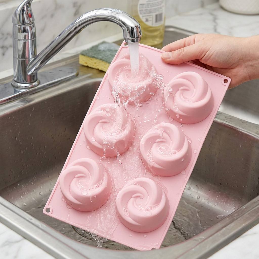 Food Grade 6-Cavity Rose Flowe - Eco Soap 评论和价格